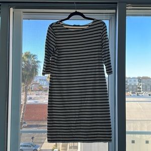 Saint James Blue White Striped Dress Small
